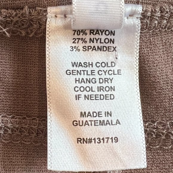 Piphany Taupe Pull-On Skinny Pants Size S - Picture 5 of 5